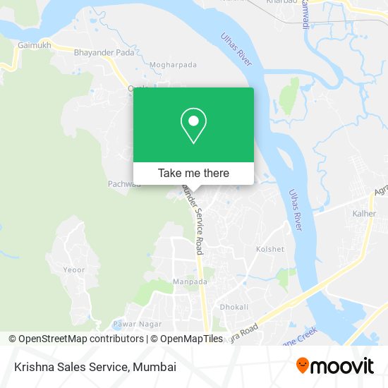 Krishna Sales Service map