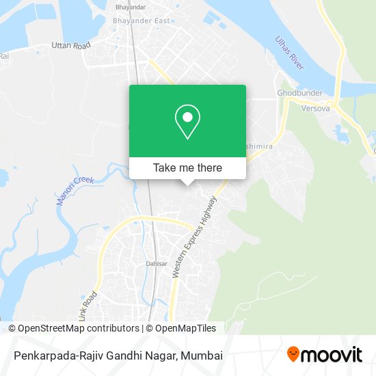 Penkarpada-Rajiv Gandhi Nagar map