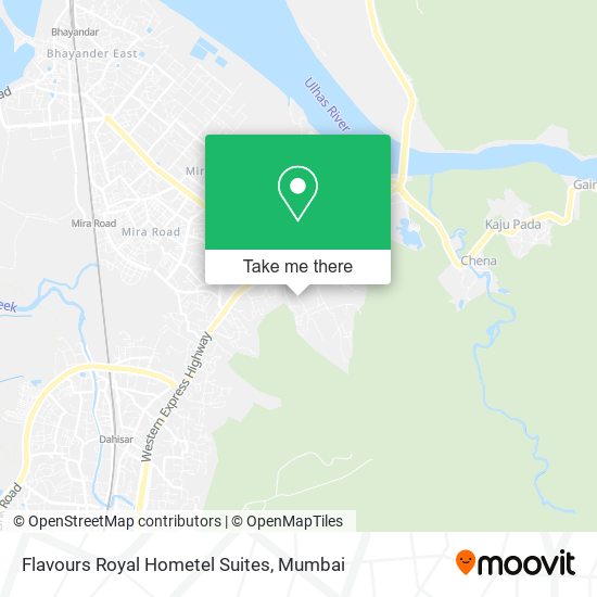 Flavours Royal Hometel Suites map