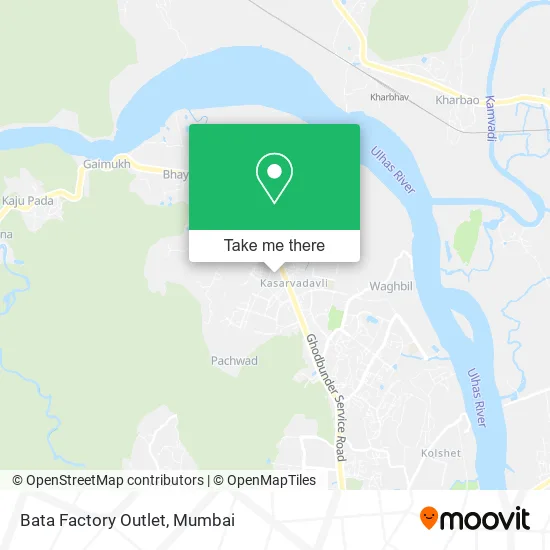 Bata Factory Outlet map