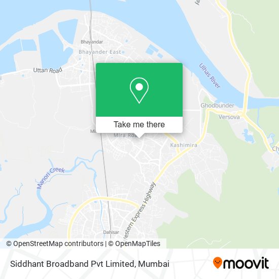 Siddhant Broadband Pvt Limited map