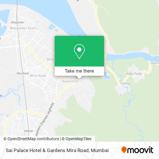 Sai Palace Hotel & Gardens Mira Road map