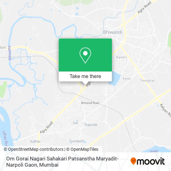 Om Gorai Nagari Sahakari Patsanstha Maryadit-Narpoli Gaon map