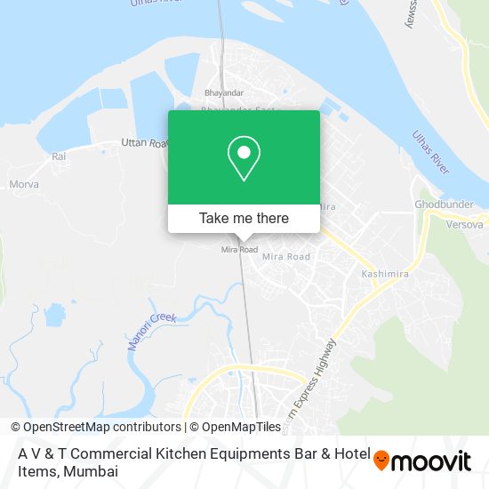 A V & T Commercial Kitchen Equipments Bar & Hotel Items map