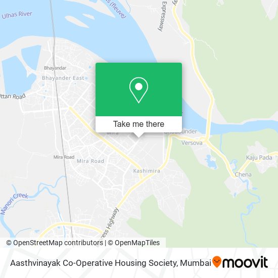 Aasthvinayak Co-Operative Housing Society map