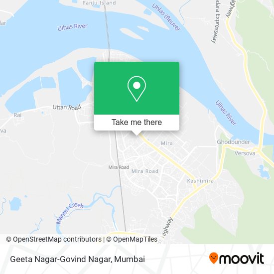 Geeta Nagar-Govind Nagar map