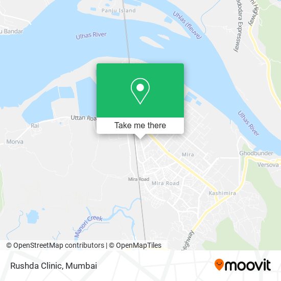 Rushda Clinic map