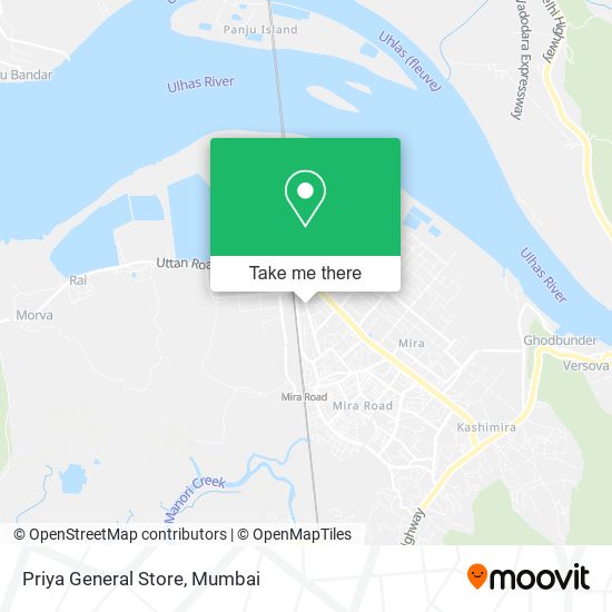 Priya General Store map