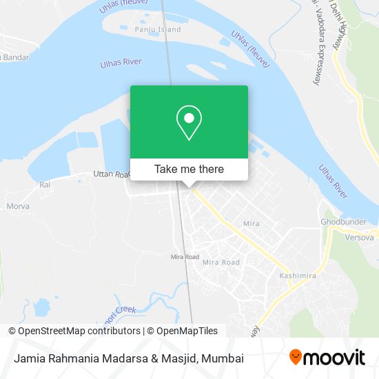 Jamia Rahmania Madarsa & Masjid map