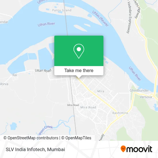 SLV India Infotech map