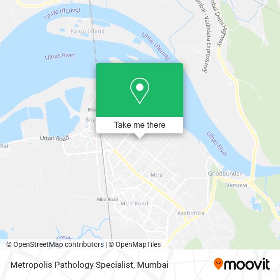 Metropolis Pathology Specialist map