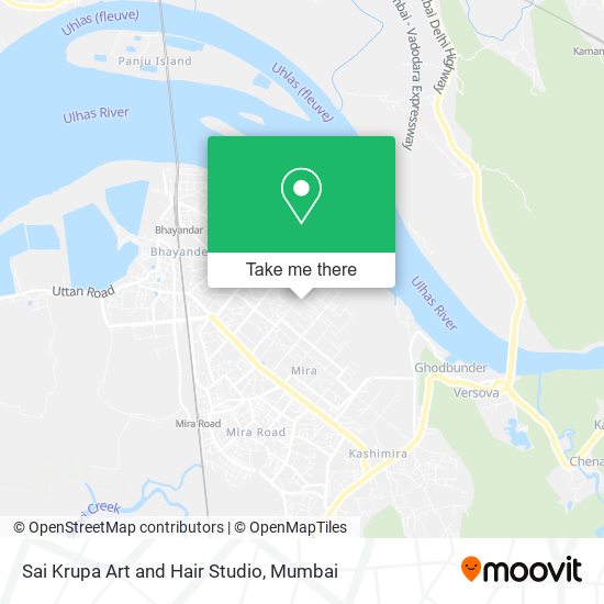 Sai Krupa Art and Hair Studio map