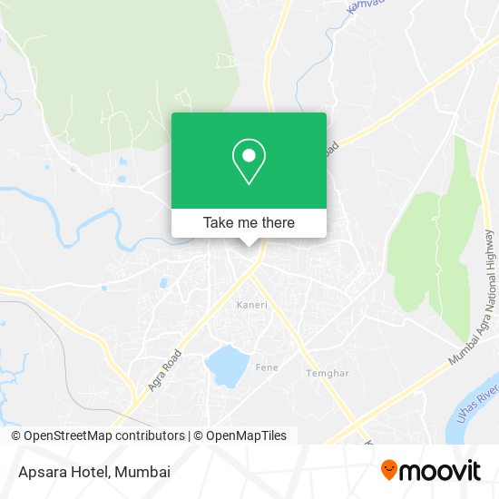 Apsara Hotel map