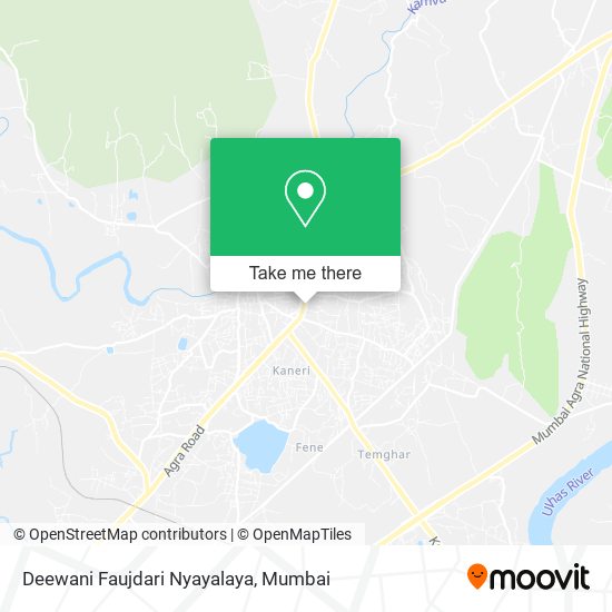 Deewani Faujdari Nyayalaya map