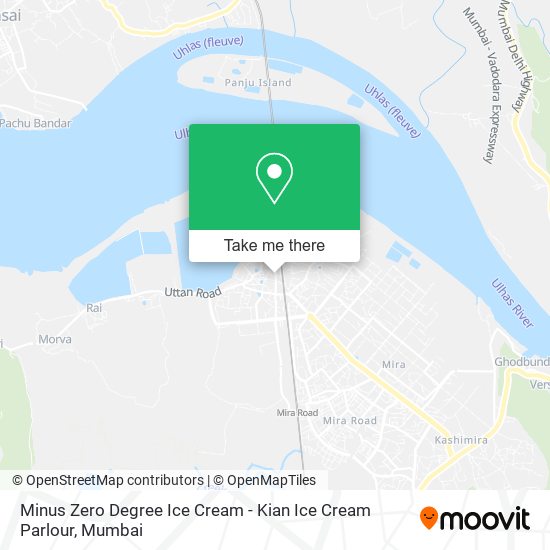 Minus Zero Degree Ice Cream - Kian Ice Cream Parlour map