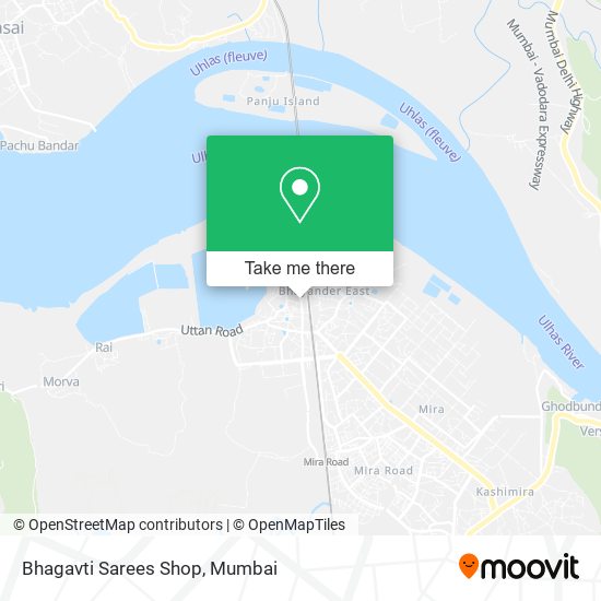 Bhagavti Sarees Shop map