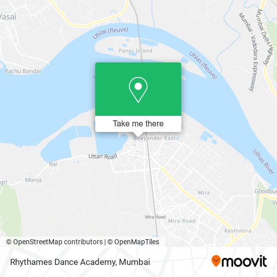 Rhythames Dance Academy map