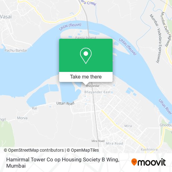 Hamirmal Tower Co op Housing Society B Wing map