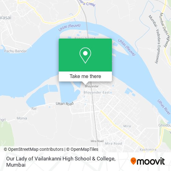 Our Lady of Vailankanni High School & College map