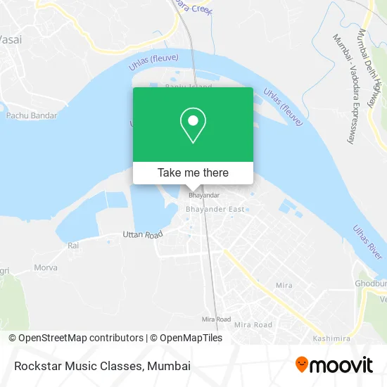 Rockstar Music Classes map