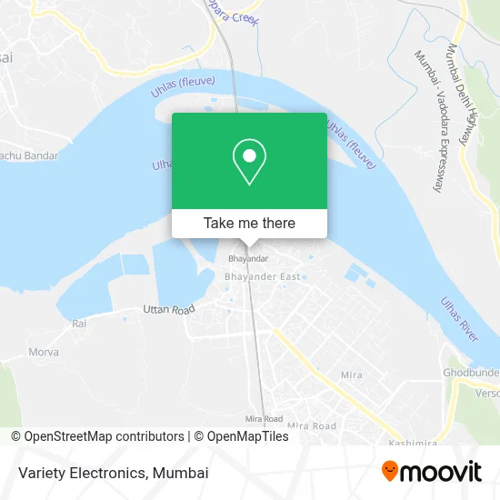 Variety Electronics map