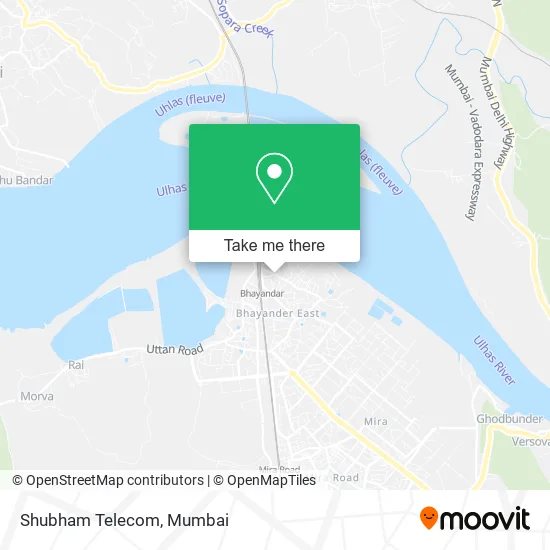 Shubham Telecom map