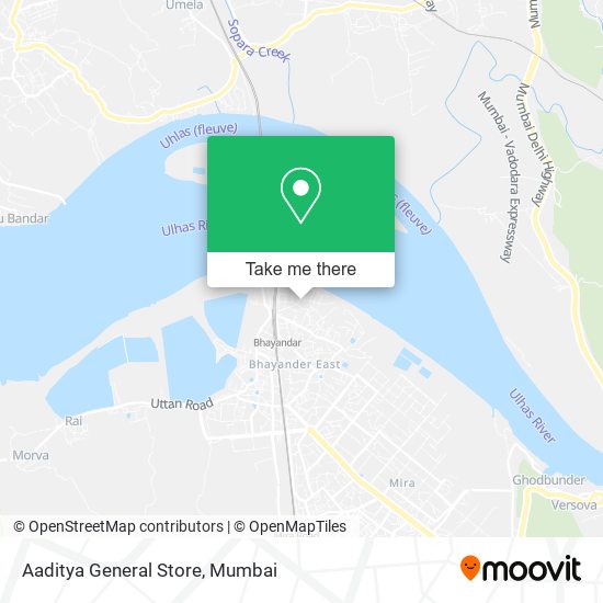 Aaditya General Store map