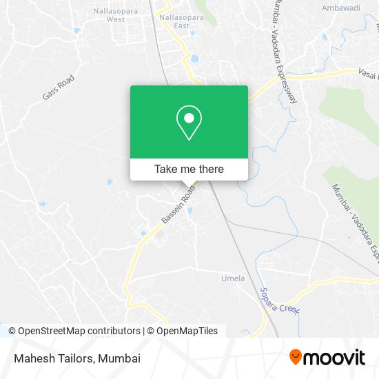 Mahesh Tailors map