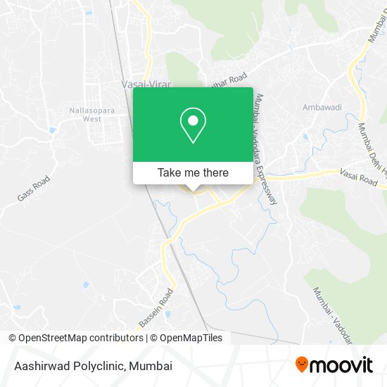 Aashirwad Polyclinic map