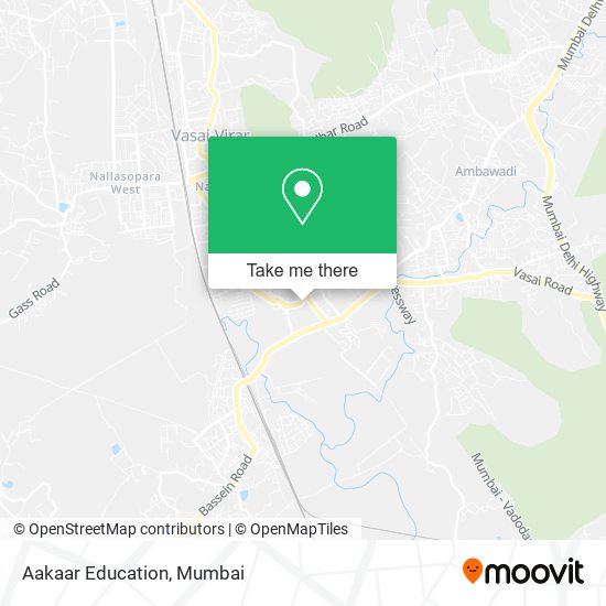 Aakaar Education map