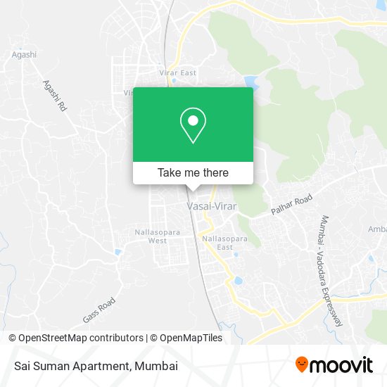 Sai Suman Apartment map