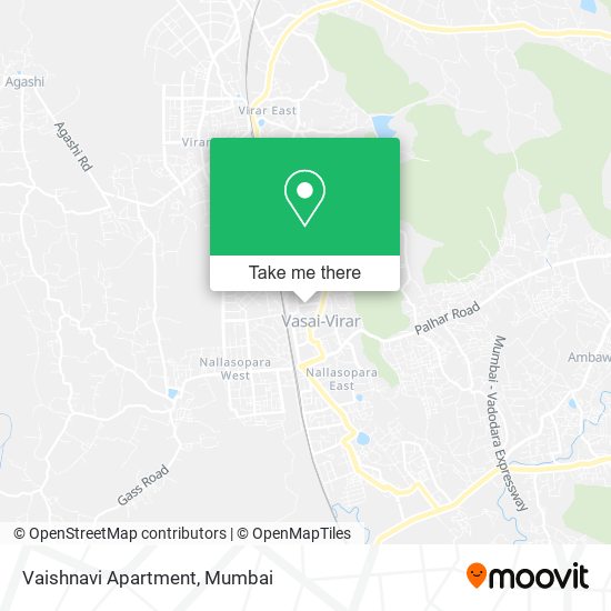 Vaishnavi Apartment map