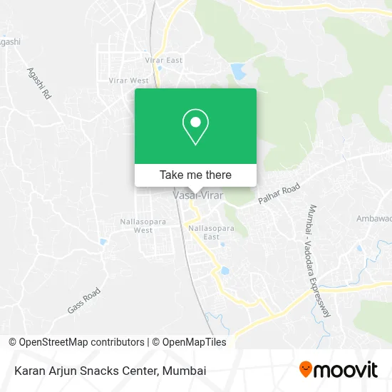 Karan Arjun Snacks Center map