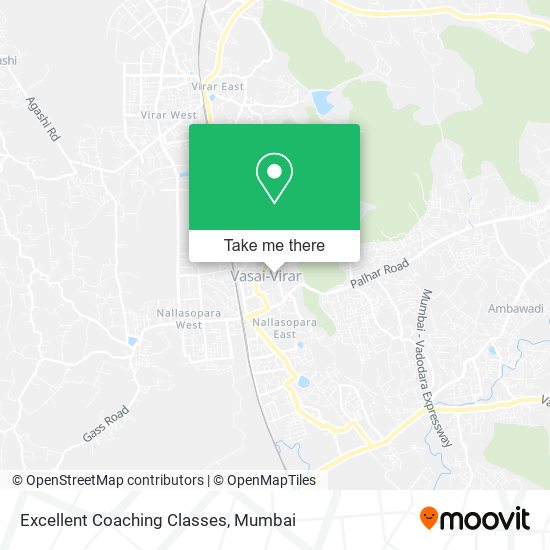 Excellent Coaching Classes map