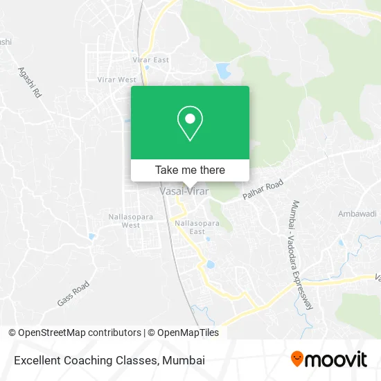 Excellent Coaching Classes map