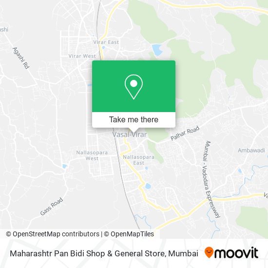 Maharashtr Pan Bidi Shop & General Store map