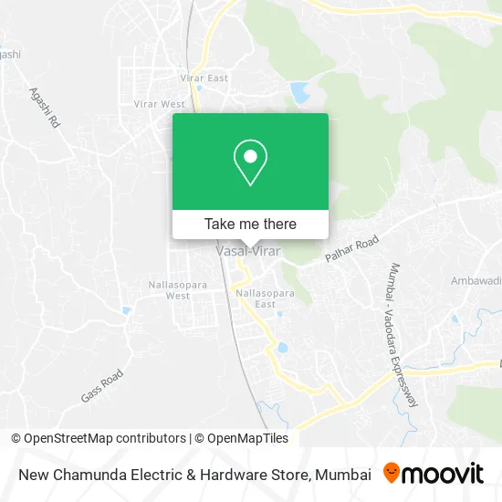 New Chamunda Electric & Hardware Store map