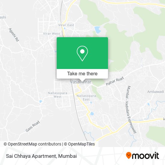 Sai Chhaya Apartment map