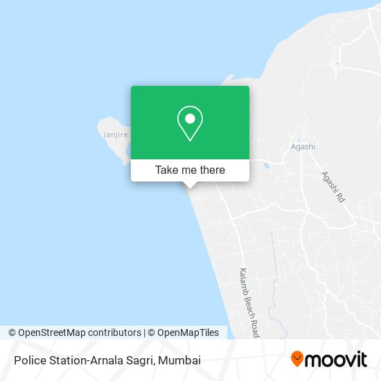 Police Station-Arnala Sagri map