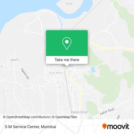 S M Service Center map