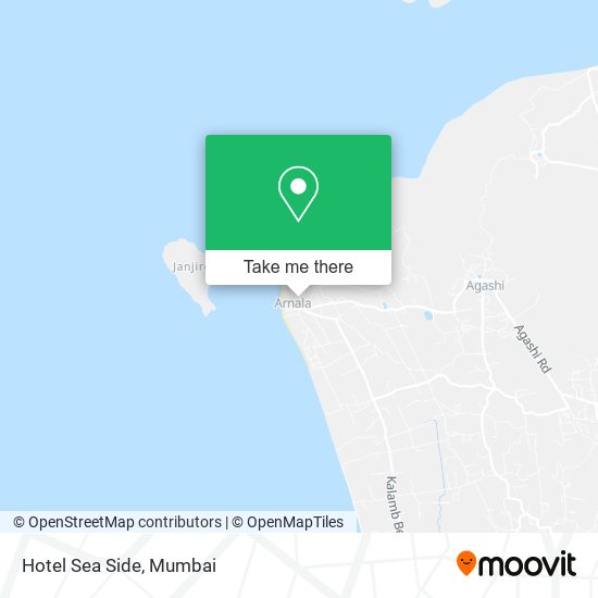 Hotel Sea Side map