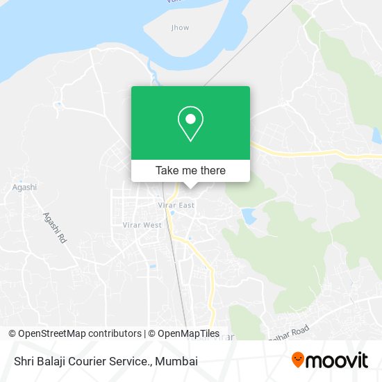Shri Balaji Courier Service. map