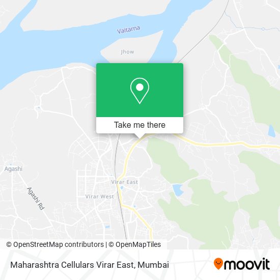 Maharashtra Cellulars Virar East map