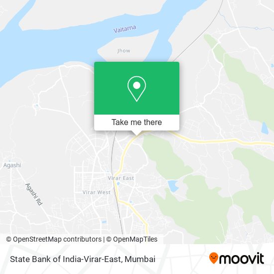 State Bank of India-Virar-East map