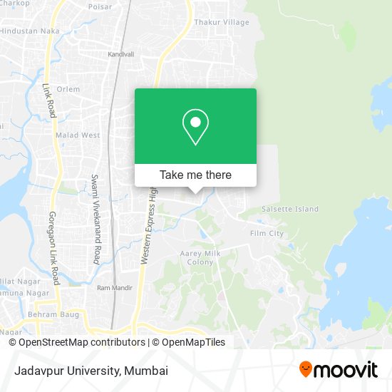 Jadavpur University map