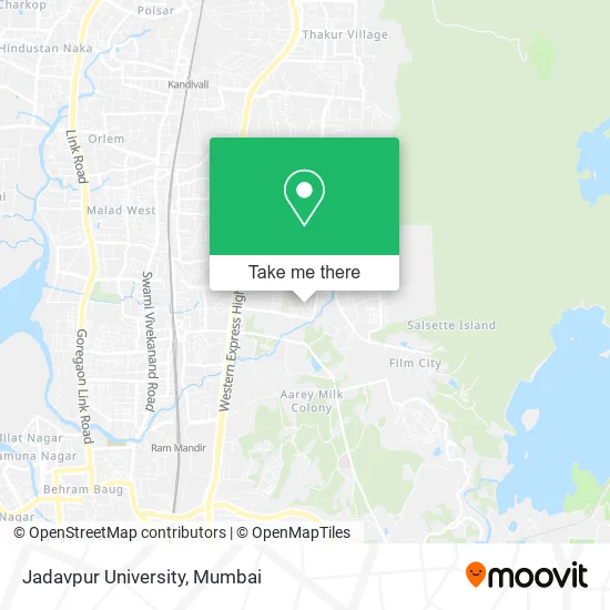 Jadavpur University map