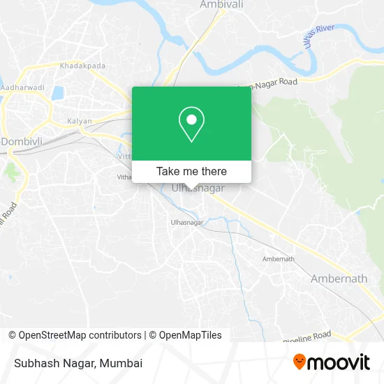 Subhash Nagar map