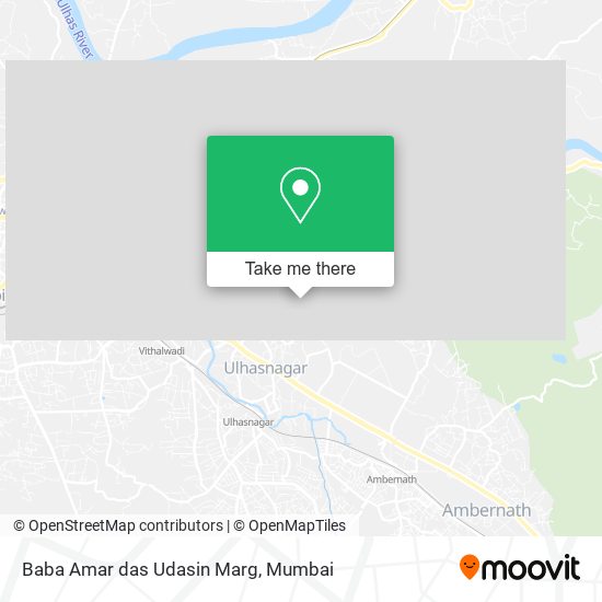Baba Amar das Udasin Marg map