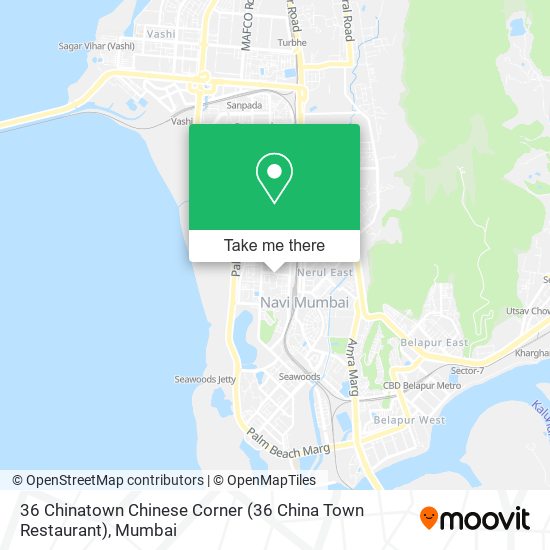 36 Chinatown Chinese Corner (36 China Town Restaurant) map