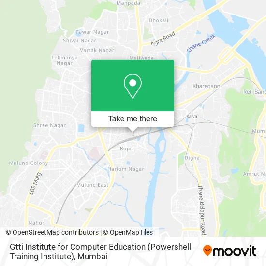 Gtti Institute for Computer Education (Powershell Training Institute) map